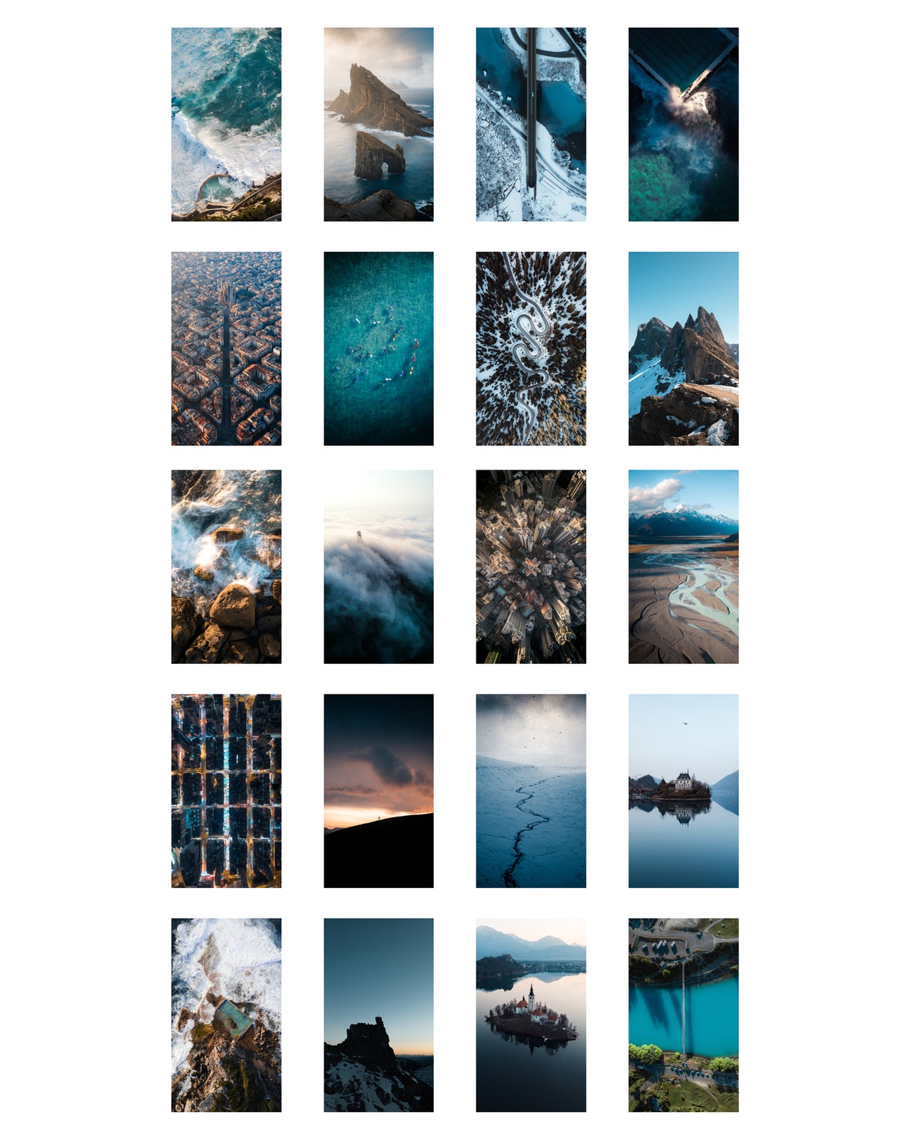Aerial - Mobile Wallpaper Pack - Vol 1